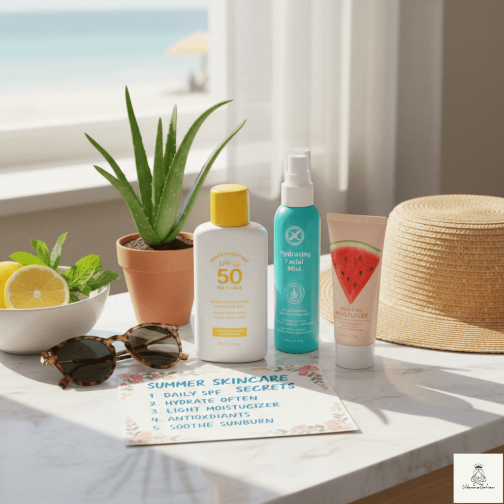 skincare tips for summer season