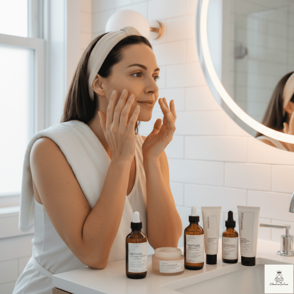 skincare routine for people over 30